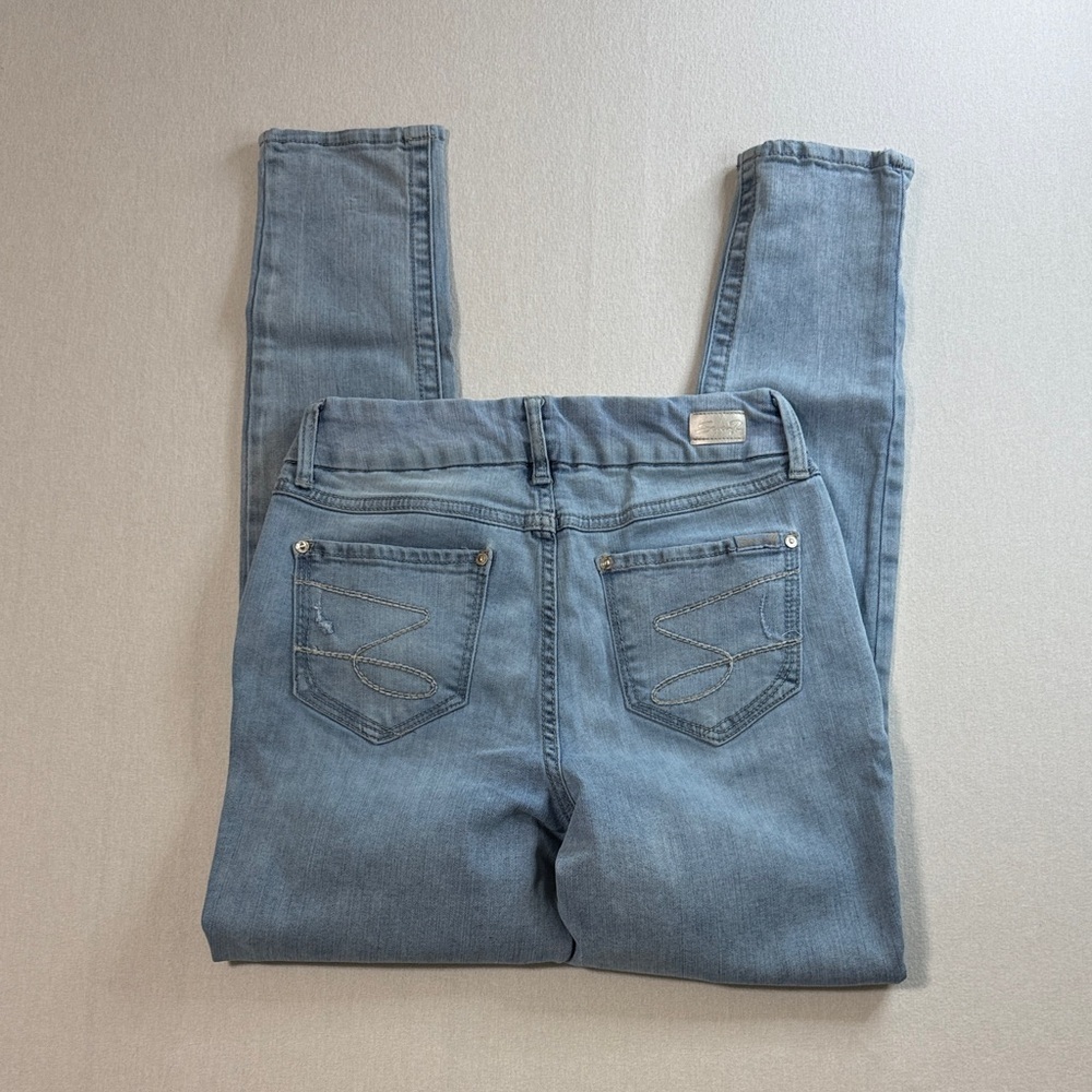 Seven7 Women's Skinny Jeans in Soft Blue